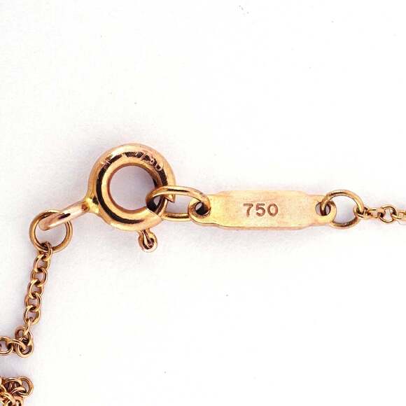 TIFFANY Authentic 18k Gold Heart Necklace